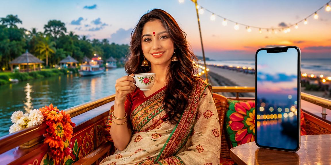 কক্সবাজারে পহেলা বৈশাখে মোবাইলে ক্যাসিনো উপভোগ করছেন একজন খেলোয়াড়